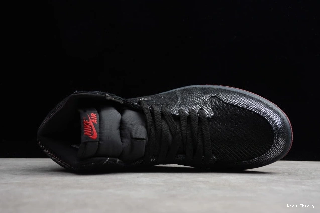 Kick Theory High DC7071-001 Air Retro Black 1 Gym Jordan Red OG 0712